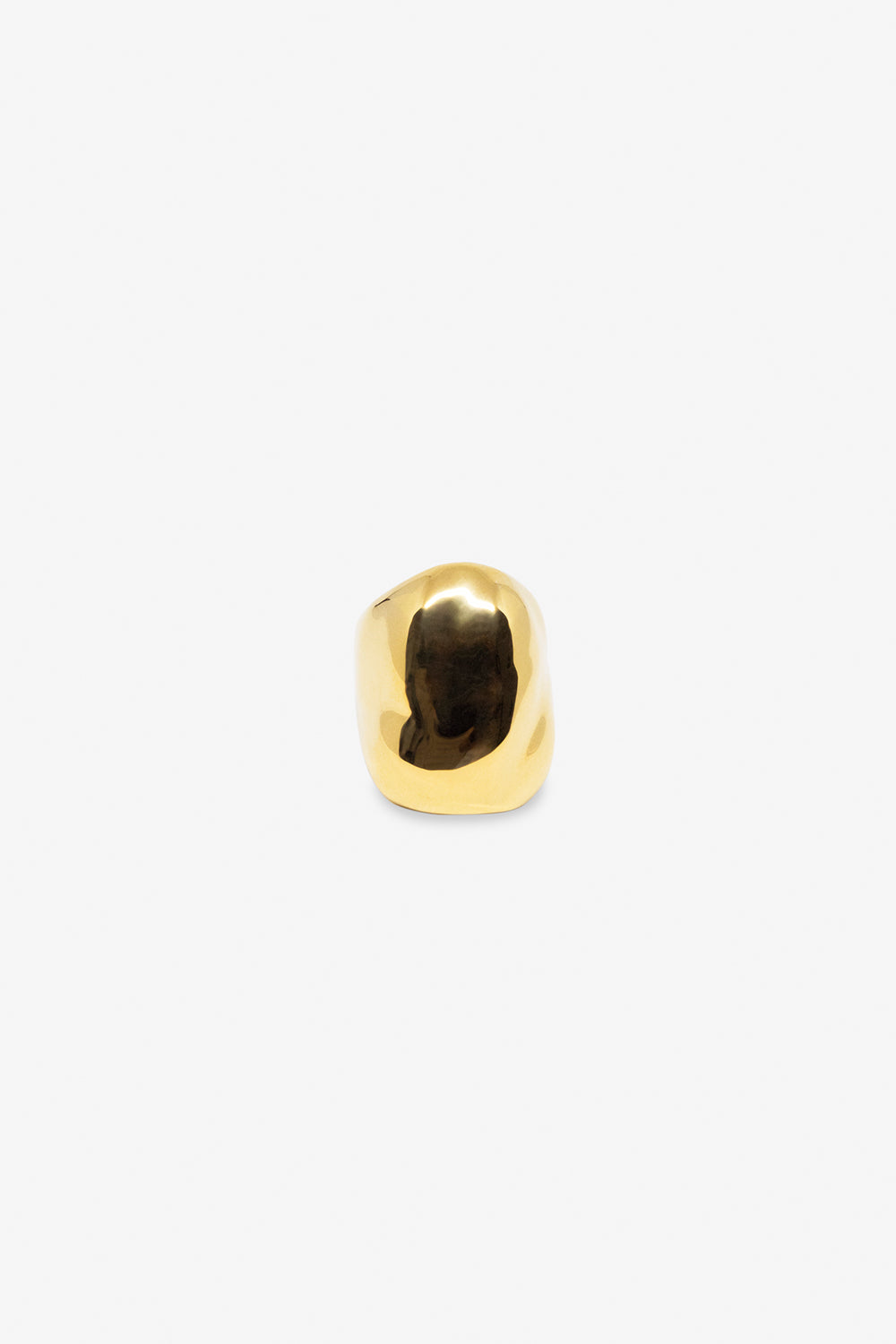 Flash Jewellery Dylan Dome Ring in 14k Gold Vermeil