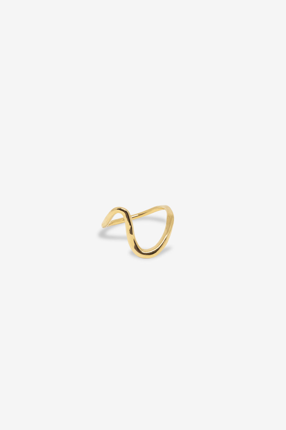Swirl Ring - Small - Gold