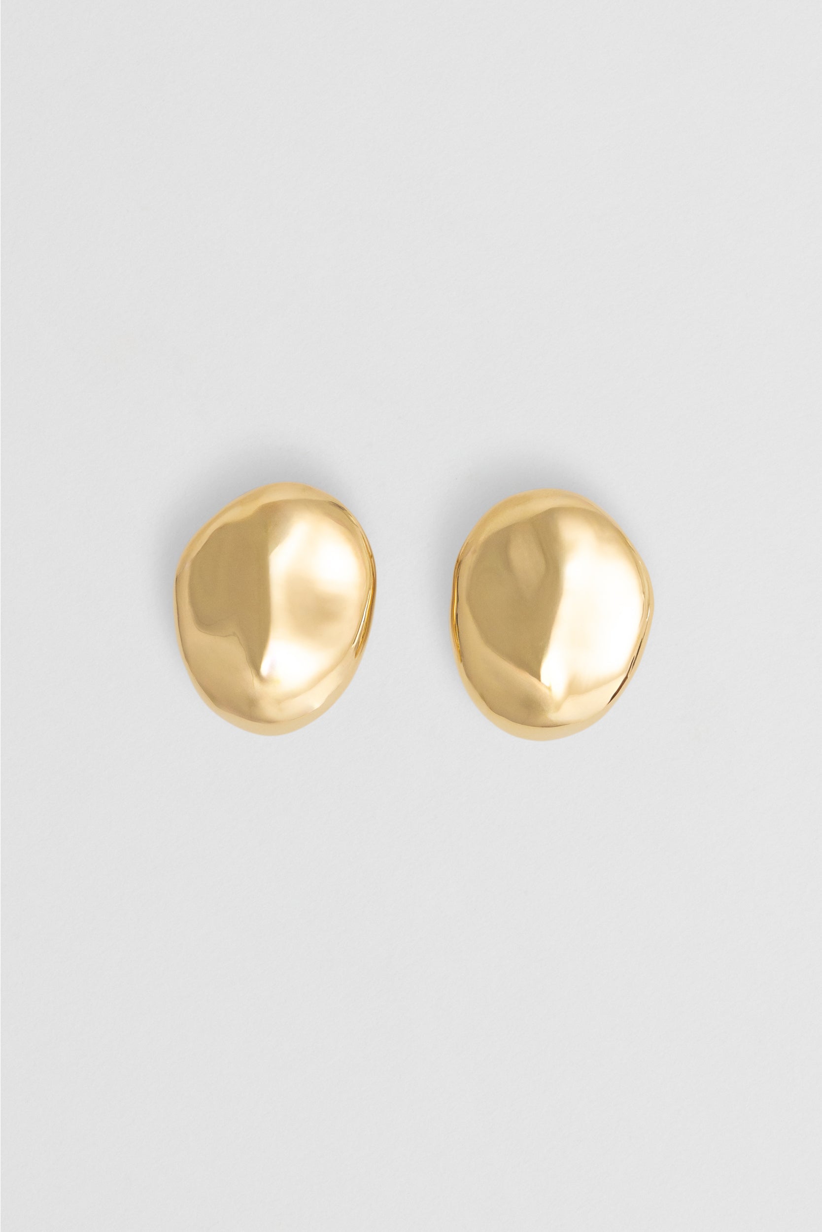 Dylan Dome Earring - Gold | Low In Stock