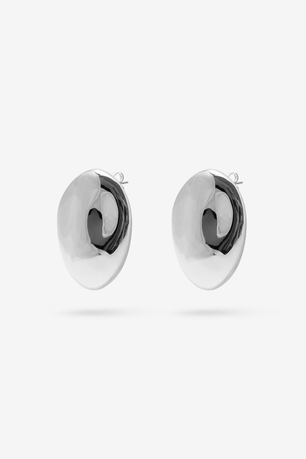 Dylan Dome Earring - Sterling Silver | Last Pair