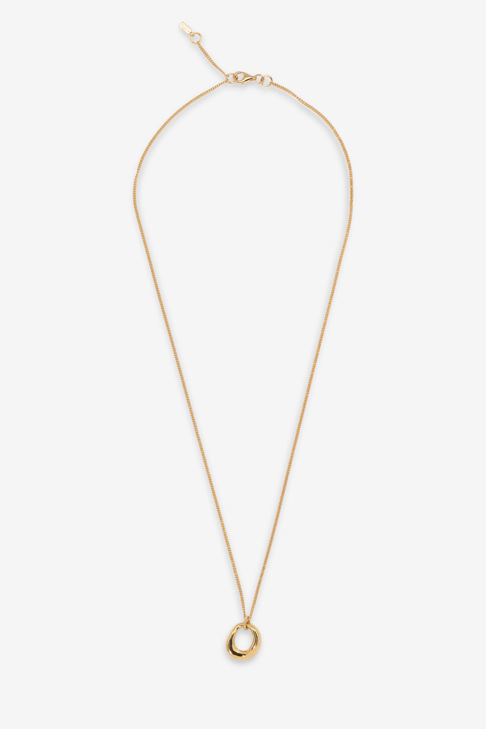 Verge Pendant Necklace - Gold