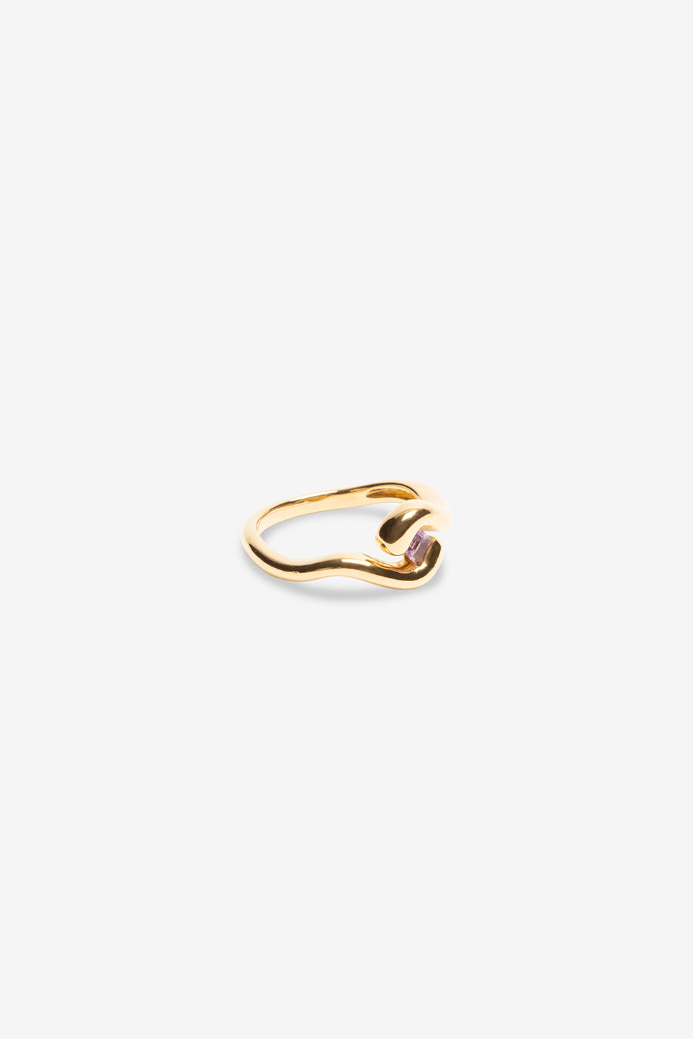 Lucid Amethyst Ring - Gold