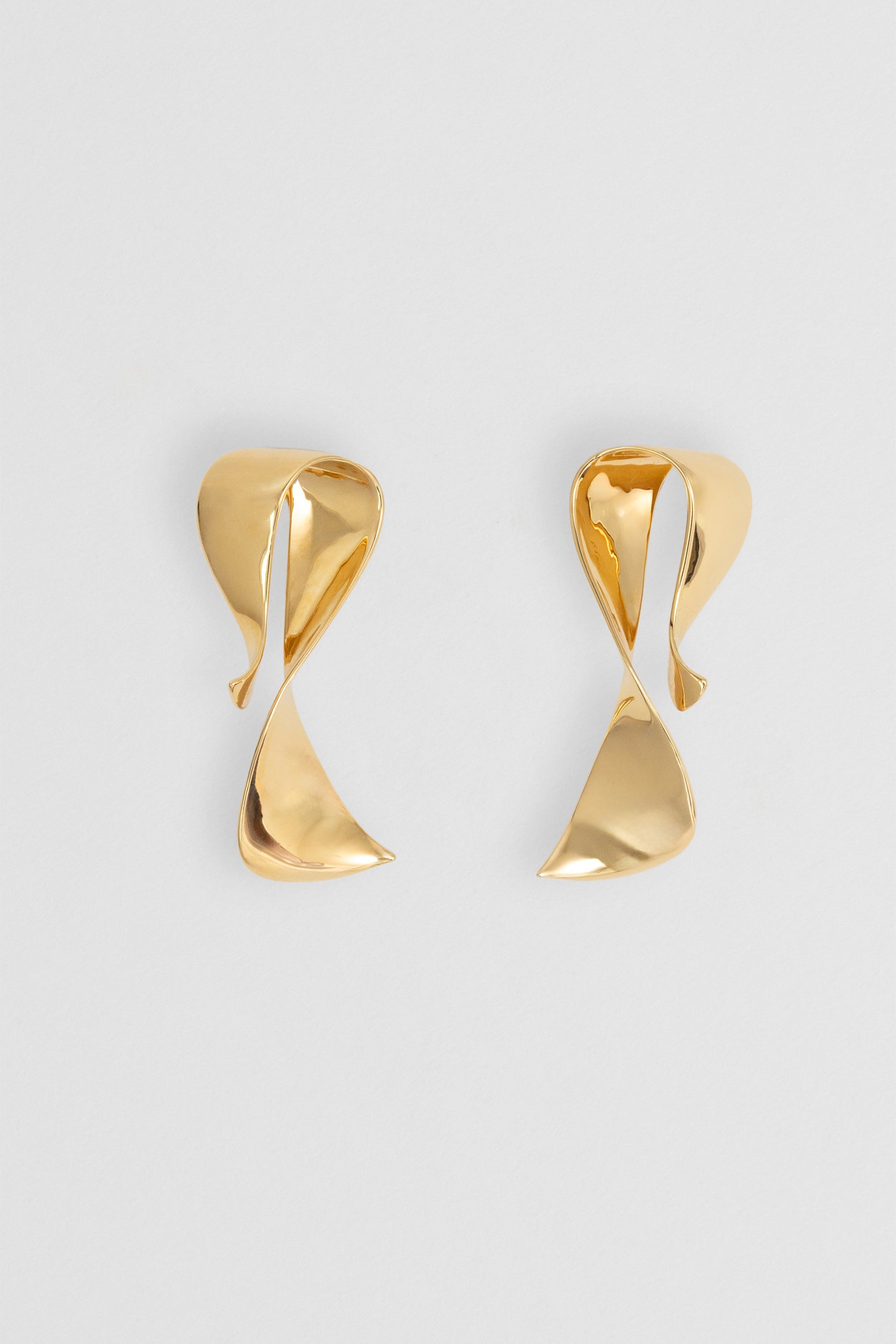 Sculpt Earrings - Gold