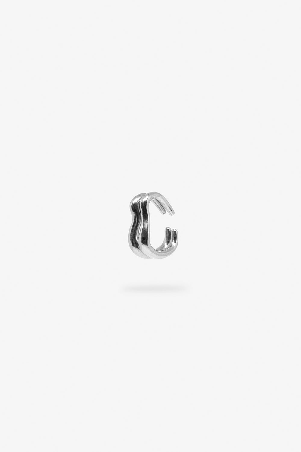 Swirl Ear Cuff Set - Sterling Silver