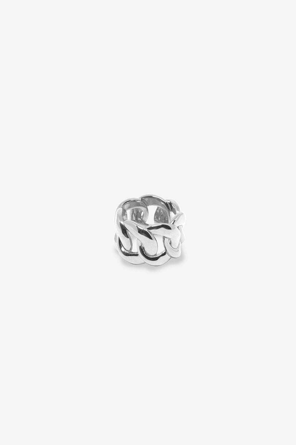 Volume Chain Ring - Sterling Silver
