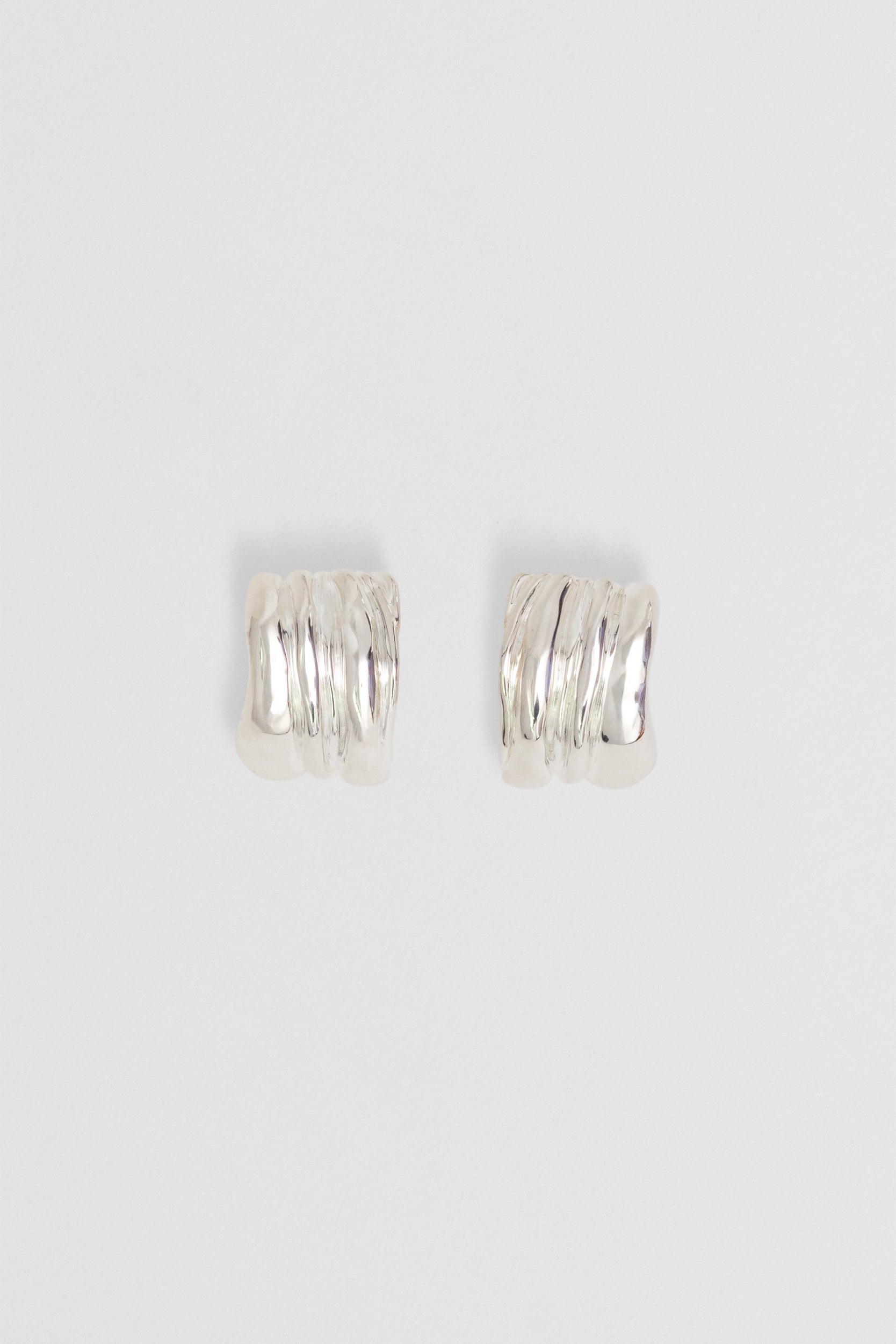 Vertigo Earrings - Silver