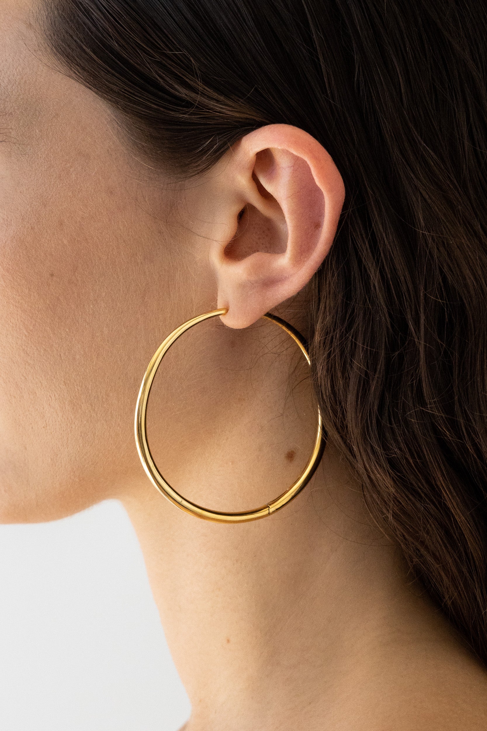 Momento XL Hoops  - Gold | Last Pair